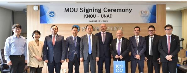 KNOU Signs MOU with National Open and Distance University of Colombia (UNAD) 대표이미지